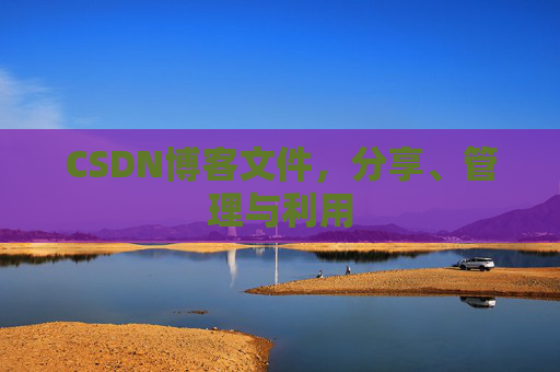 CSDN博客文件，分享、管理与利用